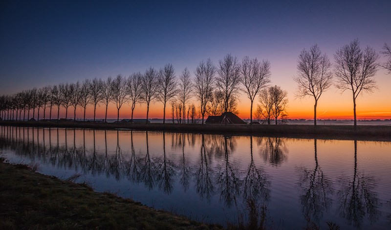 Zonsondergang Akersloot